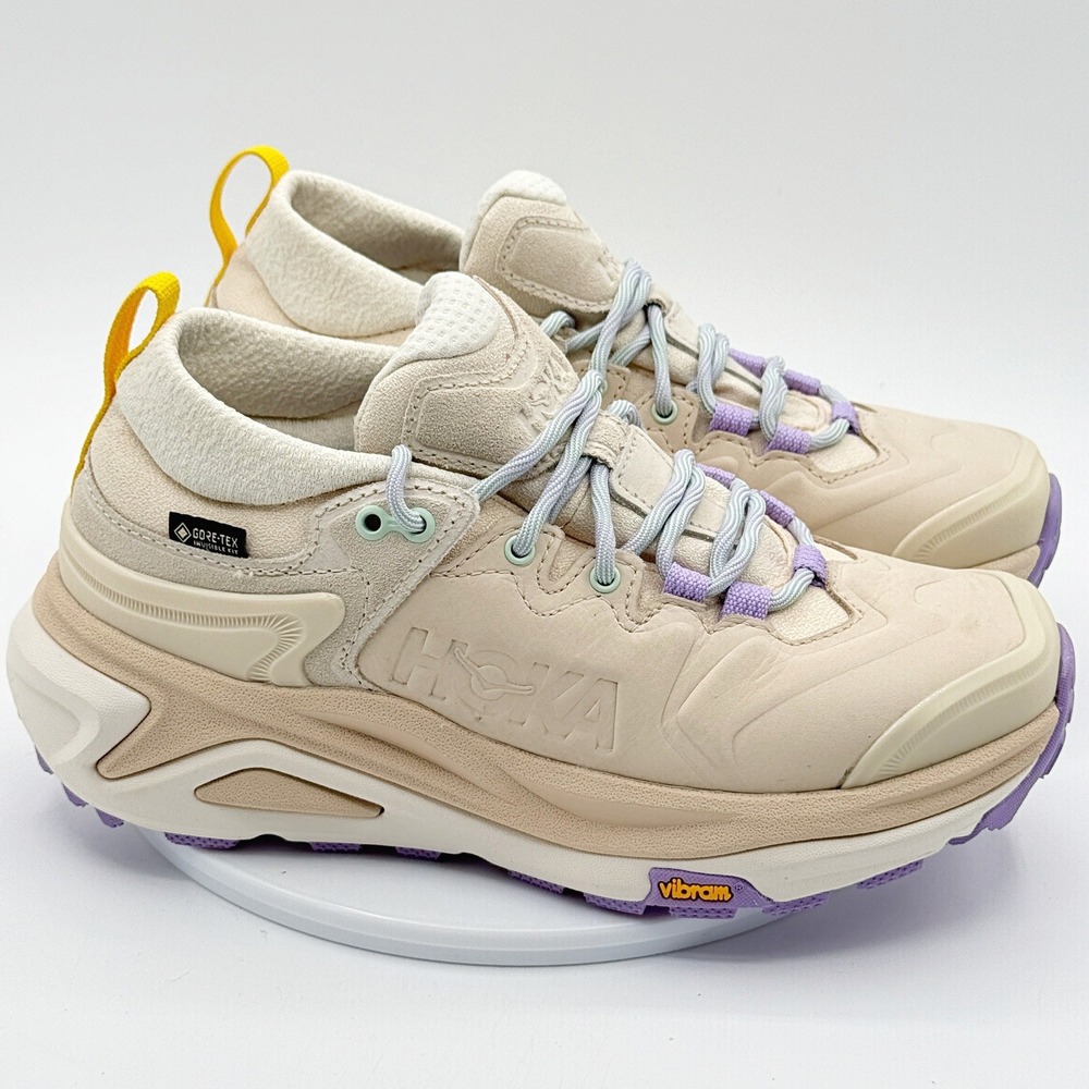 Hoka Kaha 3 Low GTX Gore-Tex / Size 6 Womens / Vanilla Mint Vlm 1162533, New